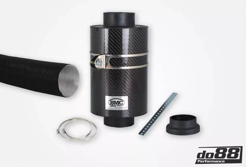 BMC CDA Carbon Dynamic Airbox, Carbon fiber, Connection 70/85/100mm, Length 185/200/224/260mm