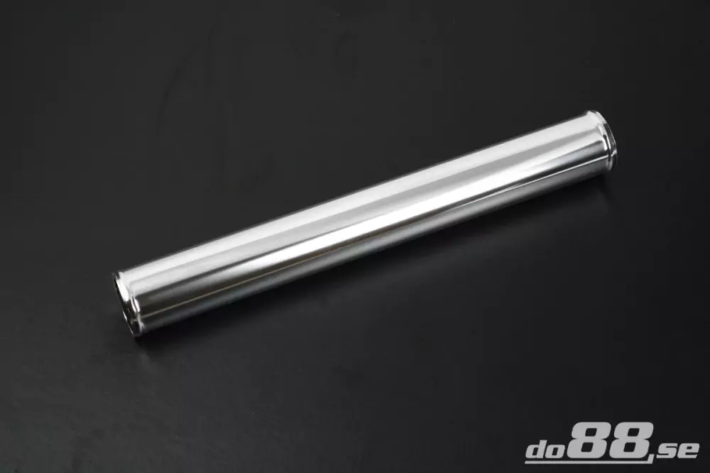 Aluminium pipe with hose joining end