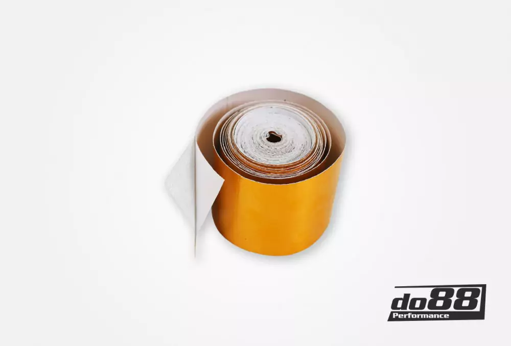 Heat insulating tape gold 50mm, 5m roll