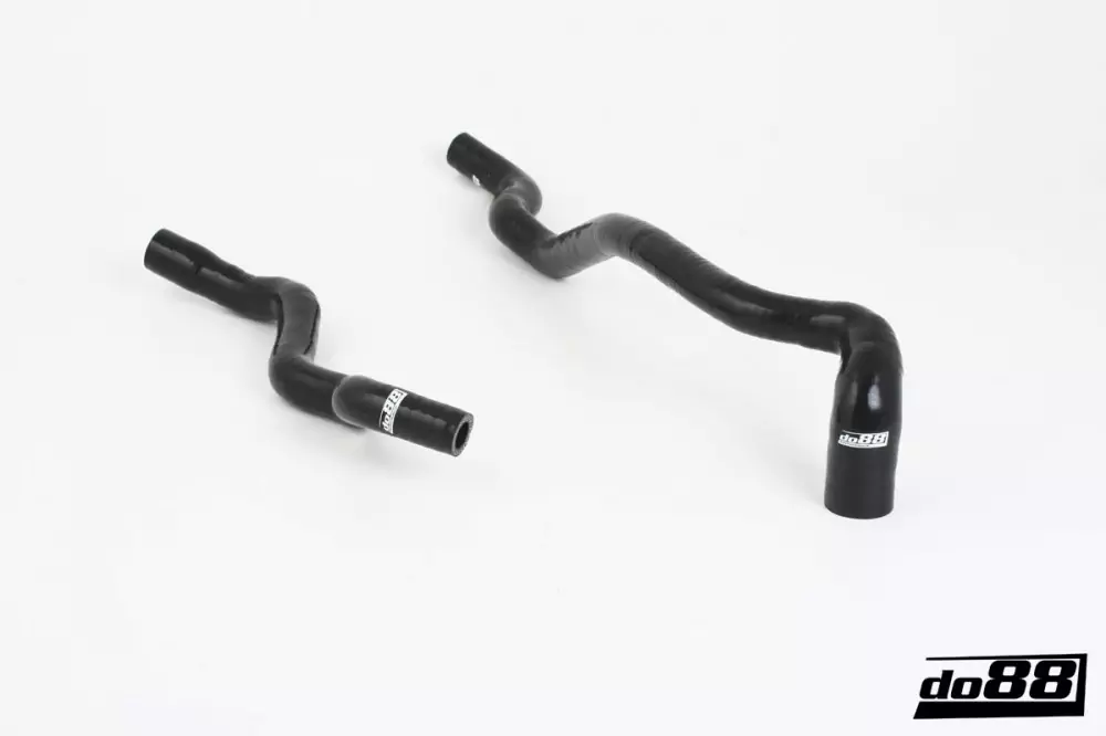 Saab 900 / 9-3 RHD Heater core hoses Black/Red/Blue