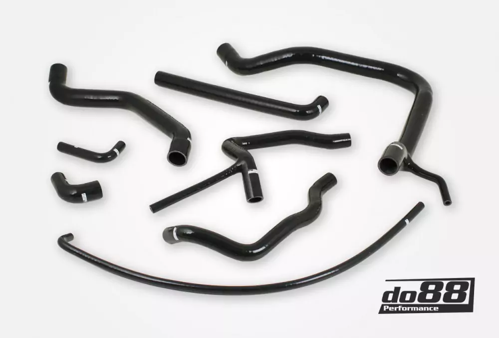 SAAB 900 Turbo 16 84-93 Coolant hoses Black/Red/blue