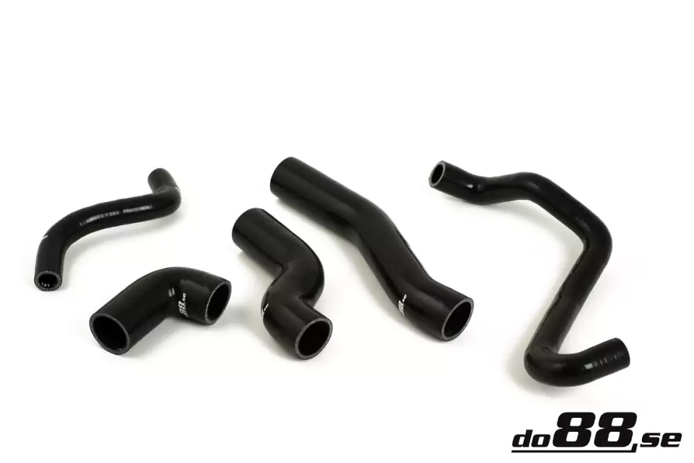 BMW 316/318 E46 Coolant hoses Black/Blue