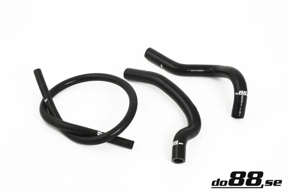 Volvo 240 Turbo 1979-1984 Coolant hoses complement Black/Red/Blue