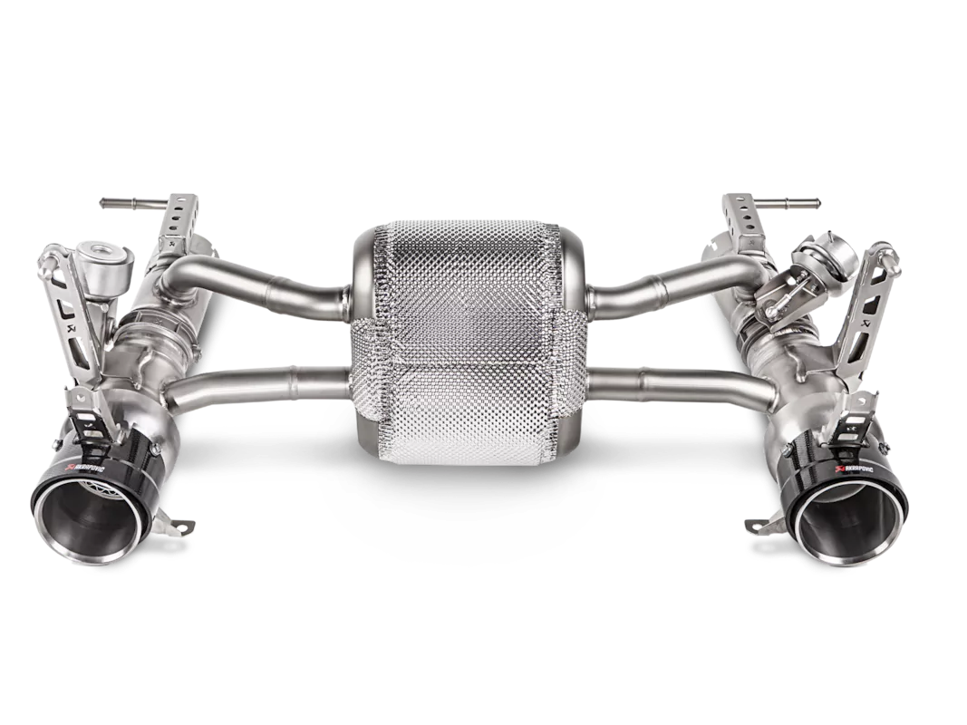 Ferrari 488 GTB / 488 Spider Slip-On / Evolution Line (Titanium) - Image 2