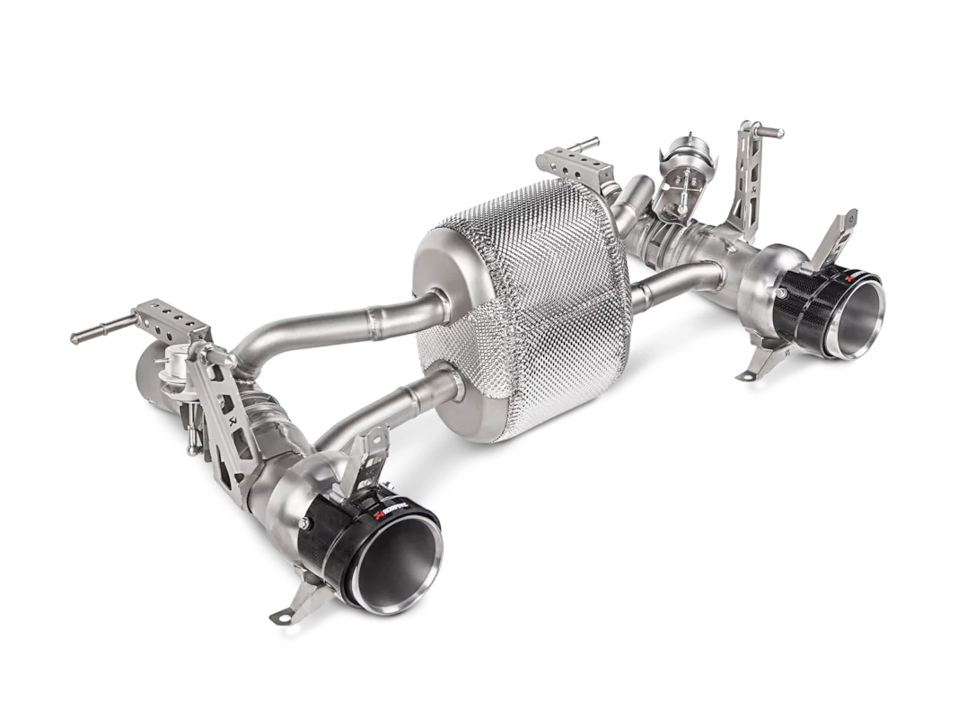 Ferrari 488 GTB / 488 Spider Slip-On / Evolution Line (Titanium)