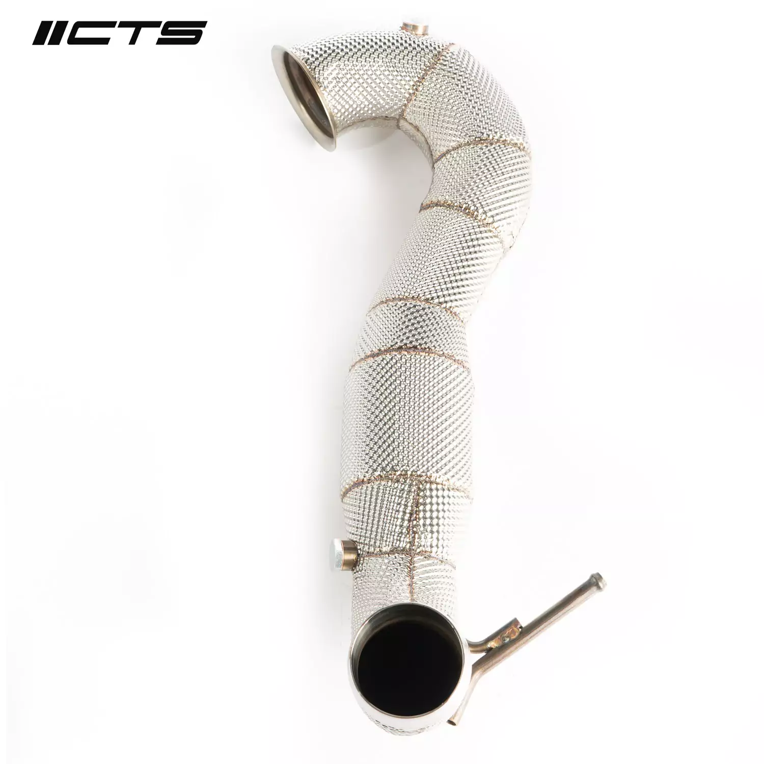 CTS Turbo 3.5" Downpipe High-Flow Cat For MERCEDES-BENZ M133 A45/CLA45/GLA45 AMG