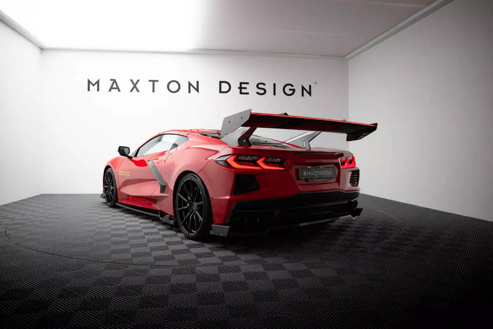 Carbon Spoiler + Led Chevrolet Corvette C8 - Image 10