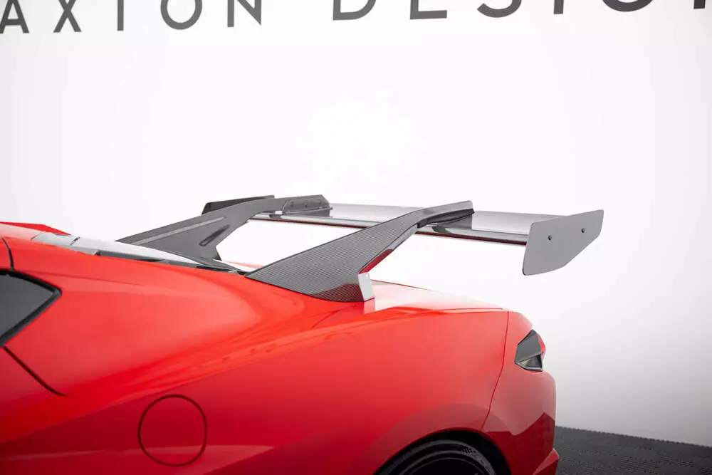 Carbon Spoiler + Led Chevrolet Corvette C8 - Image 11
