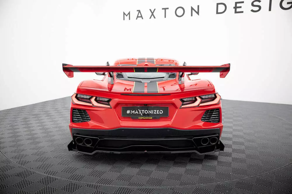 Carbon Spoiler + Led Chevrolet Corvette C8 - Image 16