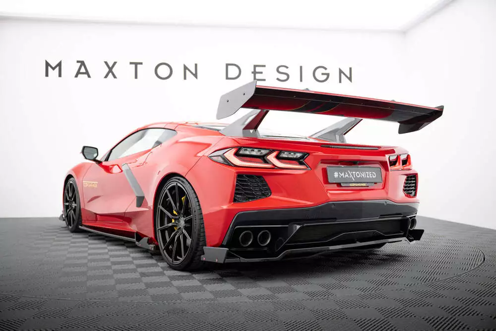 Carbon Spoiler + Led Chevrolet Corvette C8 - Image 17