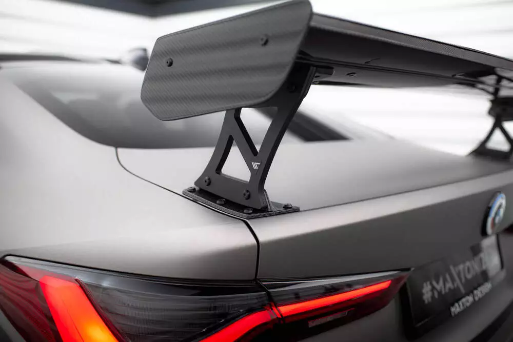 Carbon Spoiler With External Brackets Uprights + Led Bmw M4 G82 / G82 Facelift / M440i / 4 M-pack G22 / G22 Facelift - Image 5