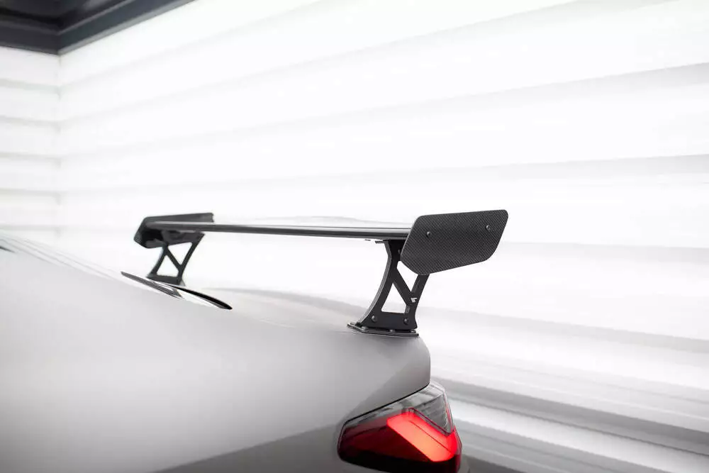 Carbon Spoiler With External Brackets Uprights + Led Bmw M4 G82 / G82 Facelift / M440i / 4 M-pack G22 / G22 Facelift - Image 8