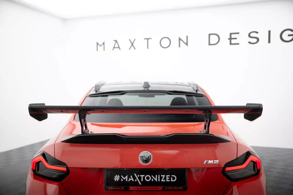 Carbon Spoiler With Internal Brackets Uprights Bmw M2 G87
