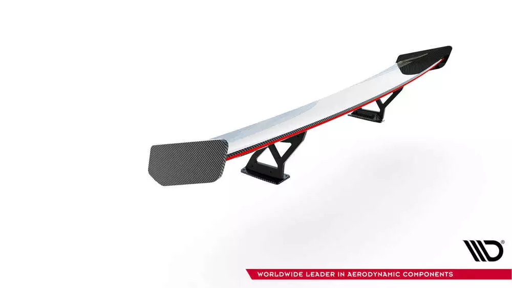 Carbon Spoiler With Internal Brackets Uprights V.2 + Led Bmw 1 M E82 - Image 12
