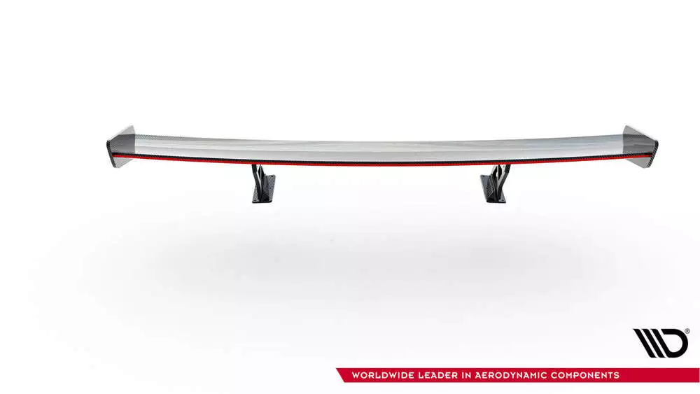 Carbon Spoiler With Internal Brackets Uprights V.2 + Led Bmw 1 M E82 - Image 14