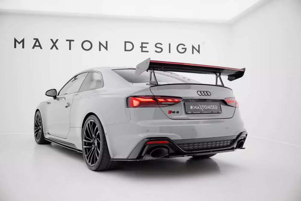 Carbon Spoiler With Upper Swan Mounting + Led Audi A5 / A5 S-line / S5 / Rs5 Coupe F5 / F5 Facelift - Image 5