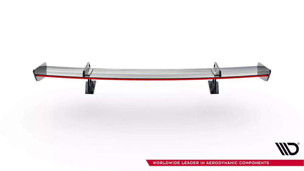 Carbon Spoiler With Upper Swan Mounting + Led Audi A5 / A5 S-line / S5 / Rs5 Coupe F5 / F5 Facelift - Image 9
