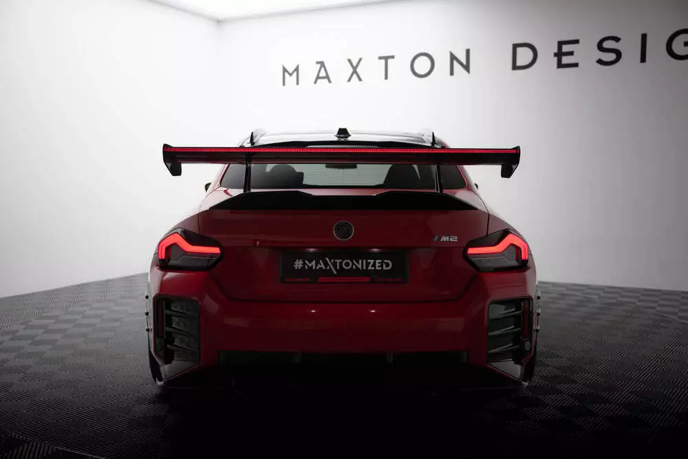 Carbon Spoiler With Upper Swan Mounting + Led Bmw M2 G87