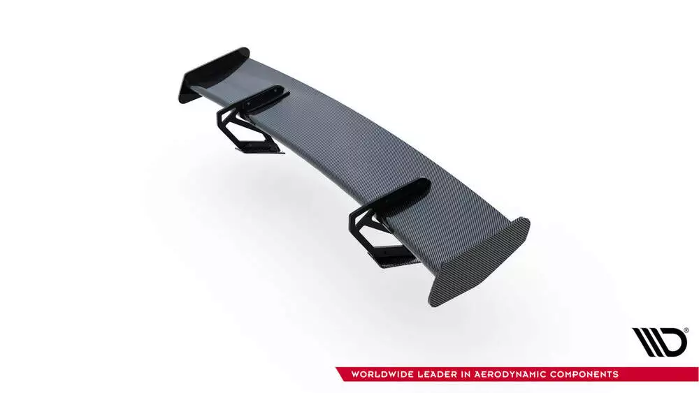 Carbon Spoiler With Upper Swan Mounting V.2 Porsche 718 Cayman 982c - Image 7