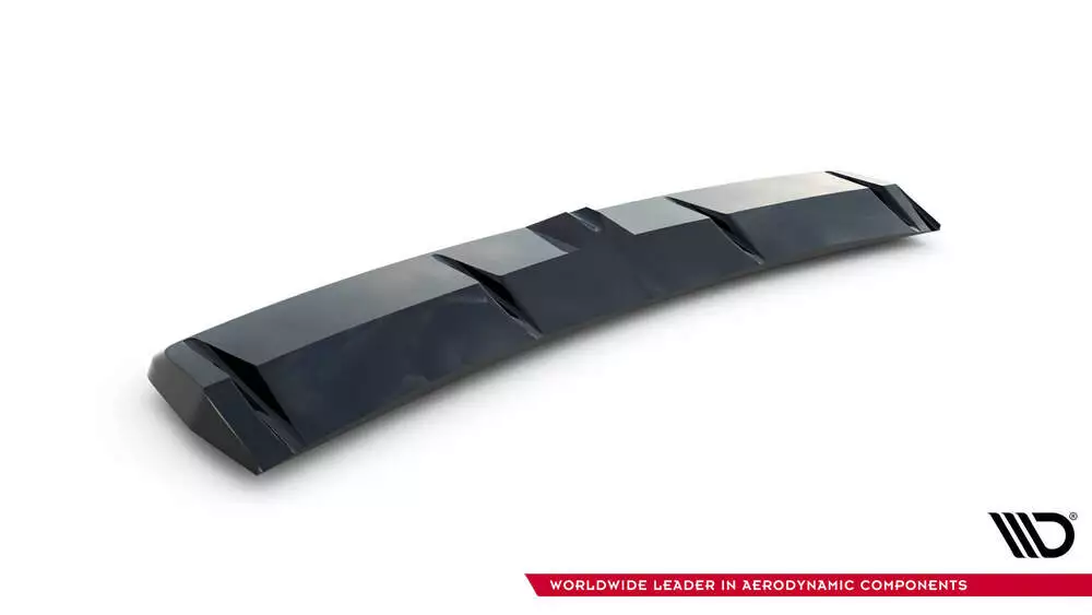 Central Rear Splitter (With Vertical Bars) Hyundai Elantra N Mk7 - Image 5