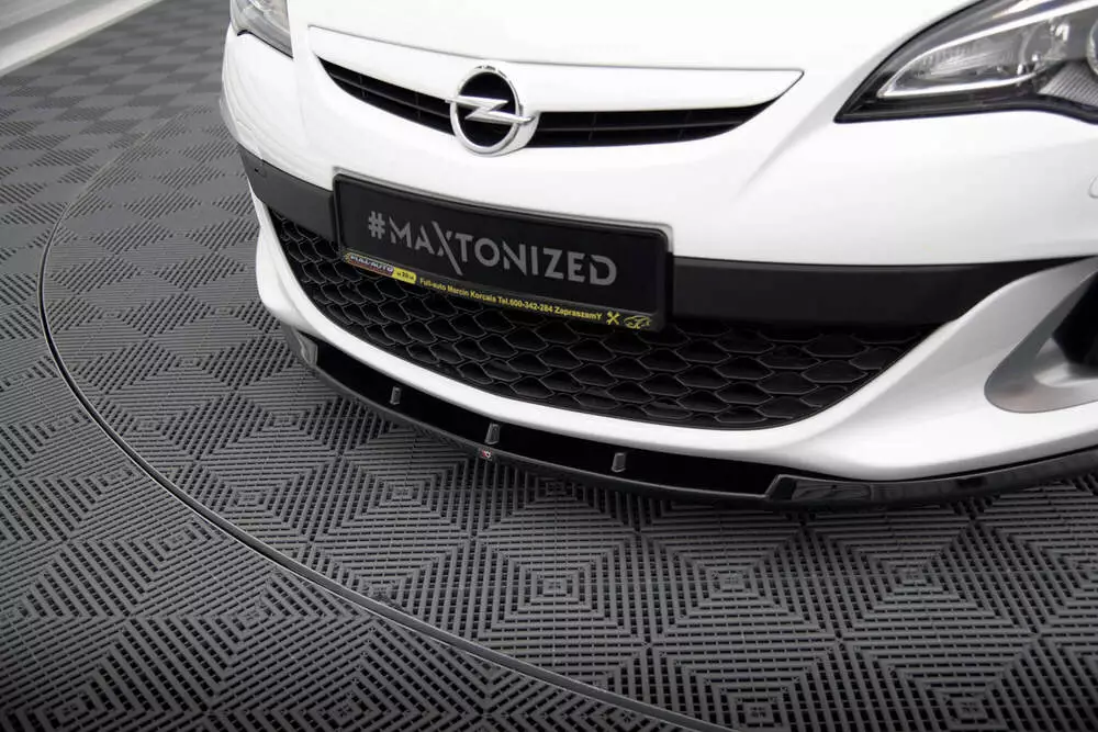 Front Splitter Opel Astra J Opc / Vxr Nurburg - Image 3