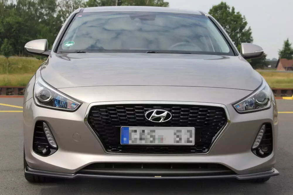 Front Splitter V.1 Hyundai I30 Mk3 Hatchback