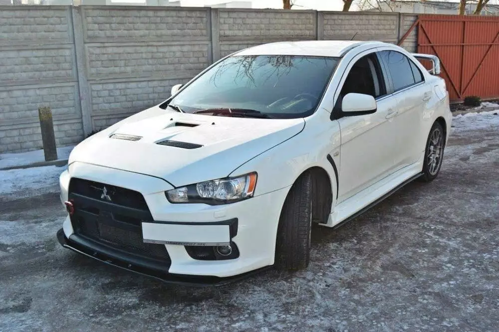 Front Splitter V.1 Mitsubishi Lancer Evo X - Image 4