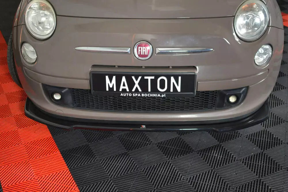Front Splitter V.2 Fiat 500 Hatchback Preface - Image 2