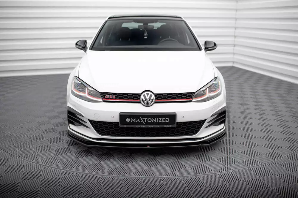 Front Splitter V.2 Vw Golf Vii Gti Facelift - Image 2