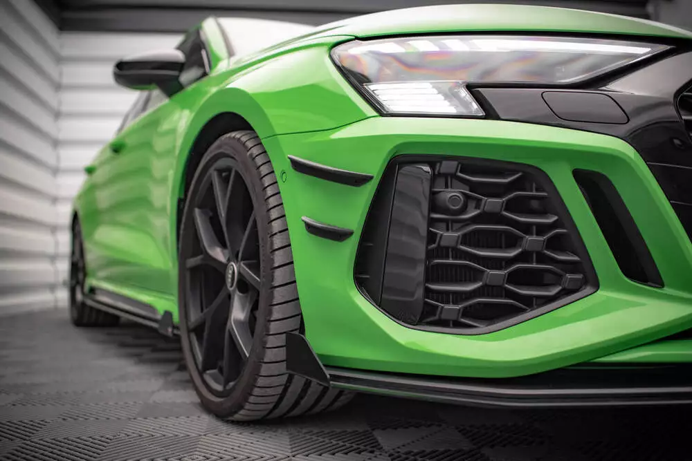 Front Bumper Wings (Canards) Audi Rs3 8y - Image 3