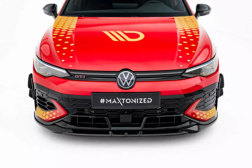 Front Bumper Wings (Canards) Volkswagen Golf Gti Clubsport Mk8 Facelift - Image 3