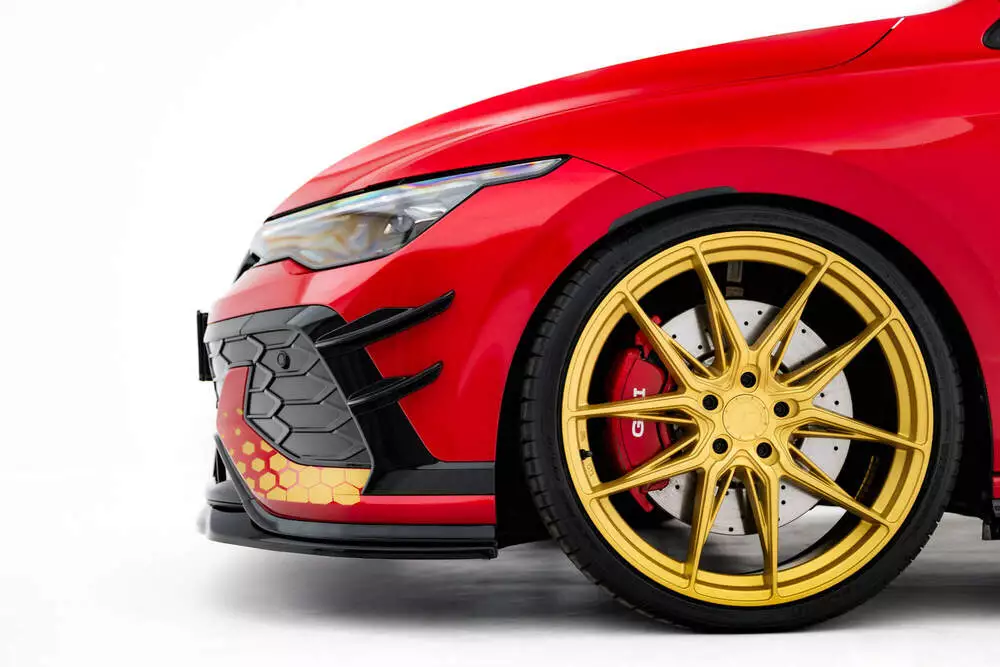 Front Bumper Wings (Canards) Volkswagen Golf Gti Clubsport Mk8 Facelift - Image 4