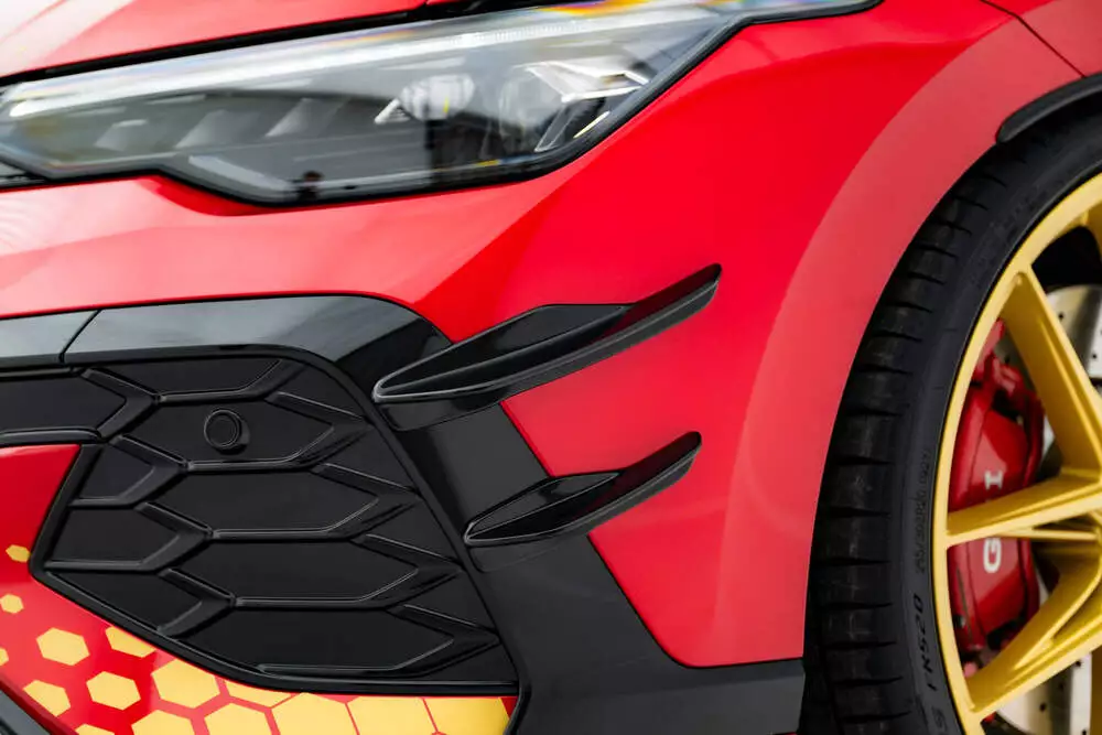 Front Bumper Wings (Canards) Volkswagen Golf Gti Clubsport Mk8 Facelift - Image 5