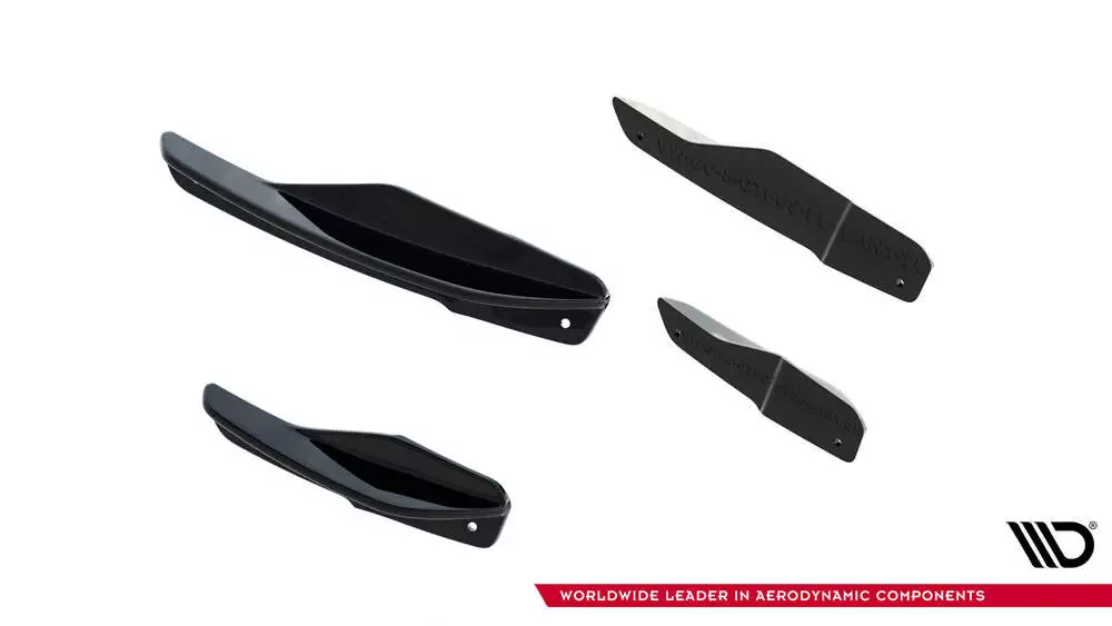 Front Bumper Wings (Canards) Volkswagen Golf Gti Clubsport Mk8 Facelift - Image 7