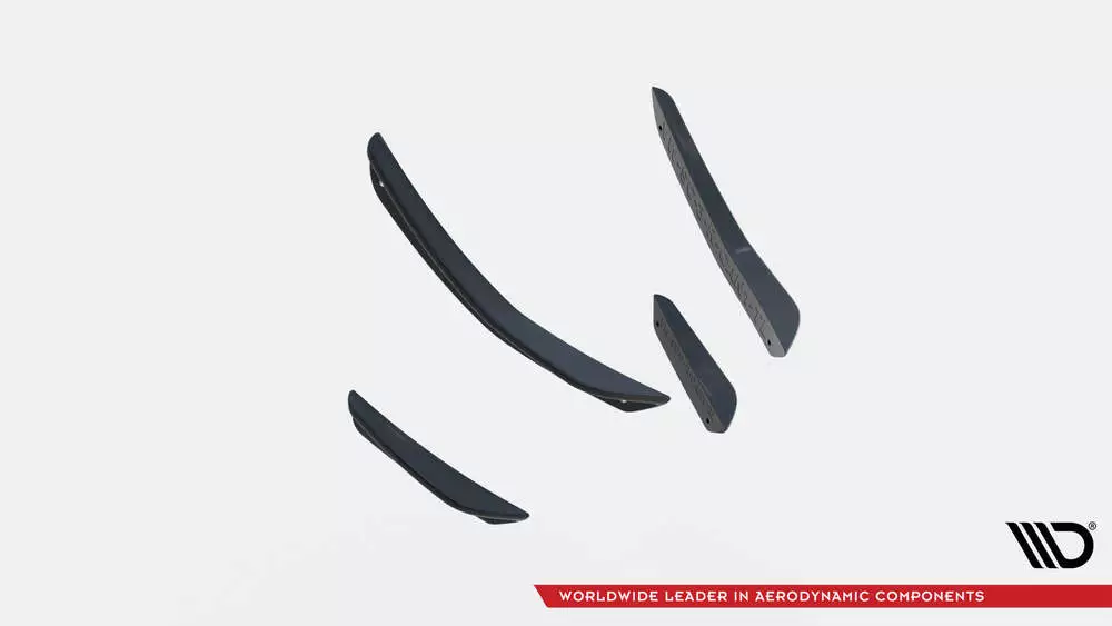 Front Bumper Wings (Canards) Volkswagen Scirocco R Mk3 - Image 7