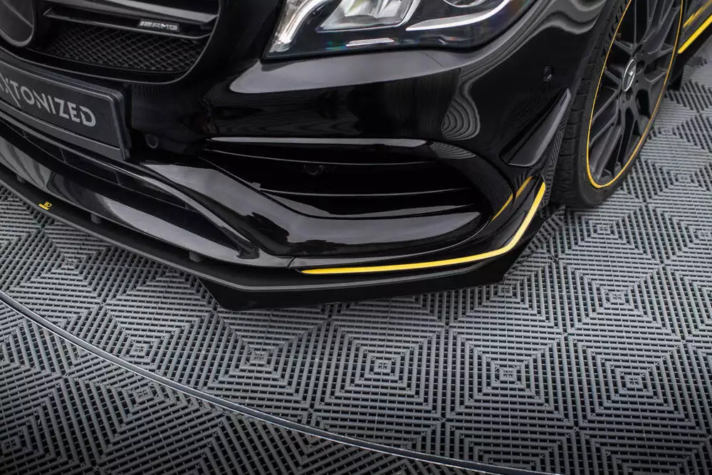 Front Flaps Mercedes-amg Cla 45 Aero C117 Facelift