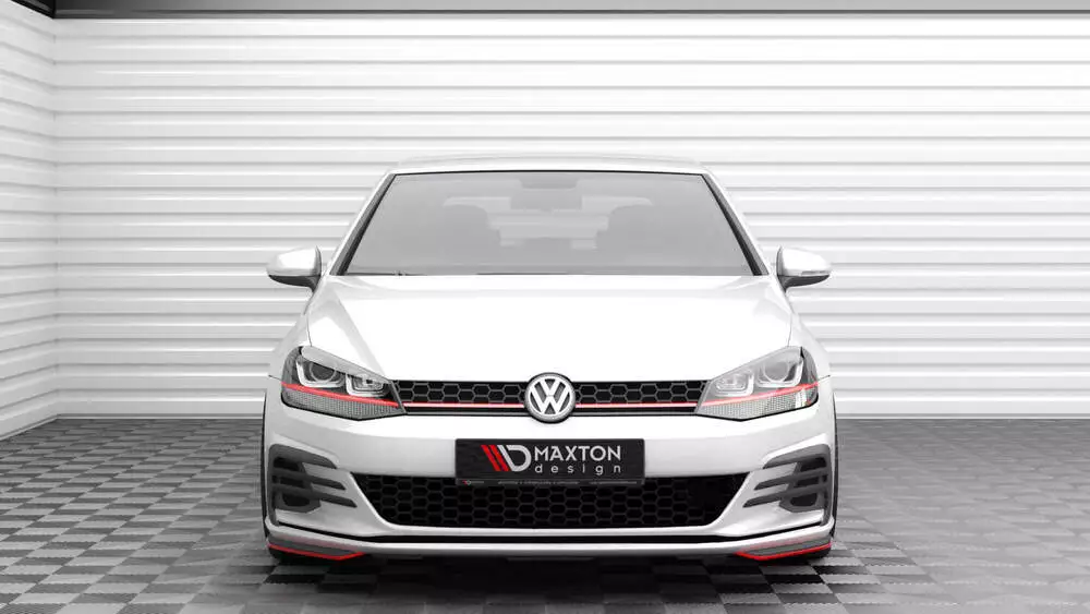 Front Side Splitters Volkswagen Golf Gti Mk7 Facelift - Image 2