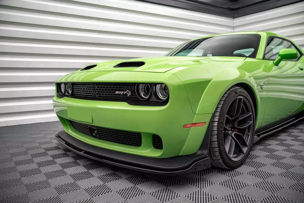 Front Splitter Dodge Challenger Srt Hellcat Widebody Mk3 - Image 3