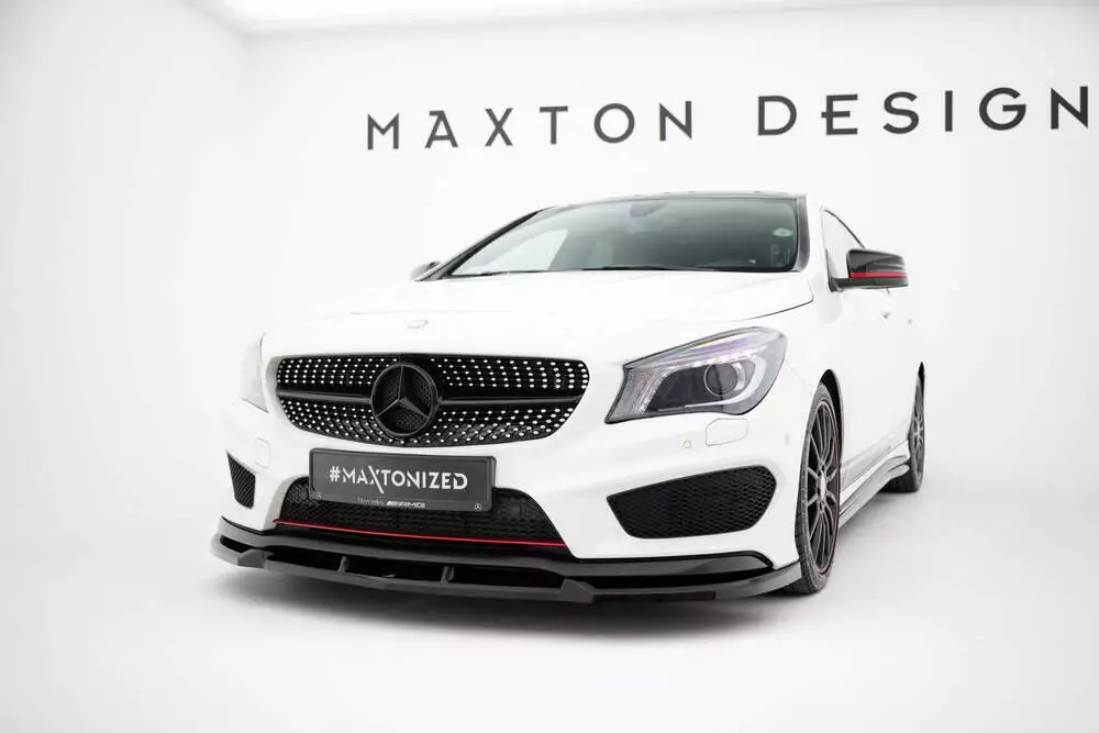 Front Splitter Mercedes-benz Cla Amg-line C117