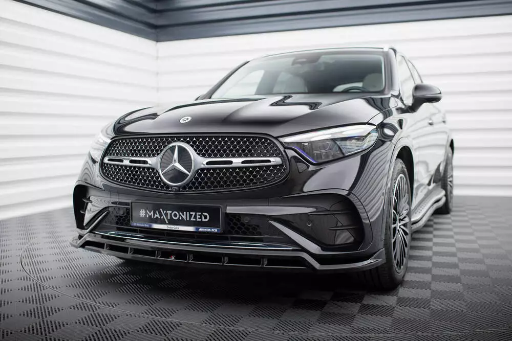 Front Splitter Mercedes-benz Glc Suv / Coupe Amg-line X254 / C254