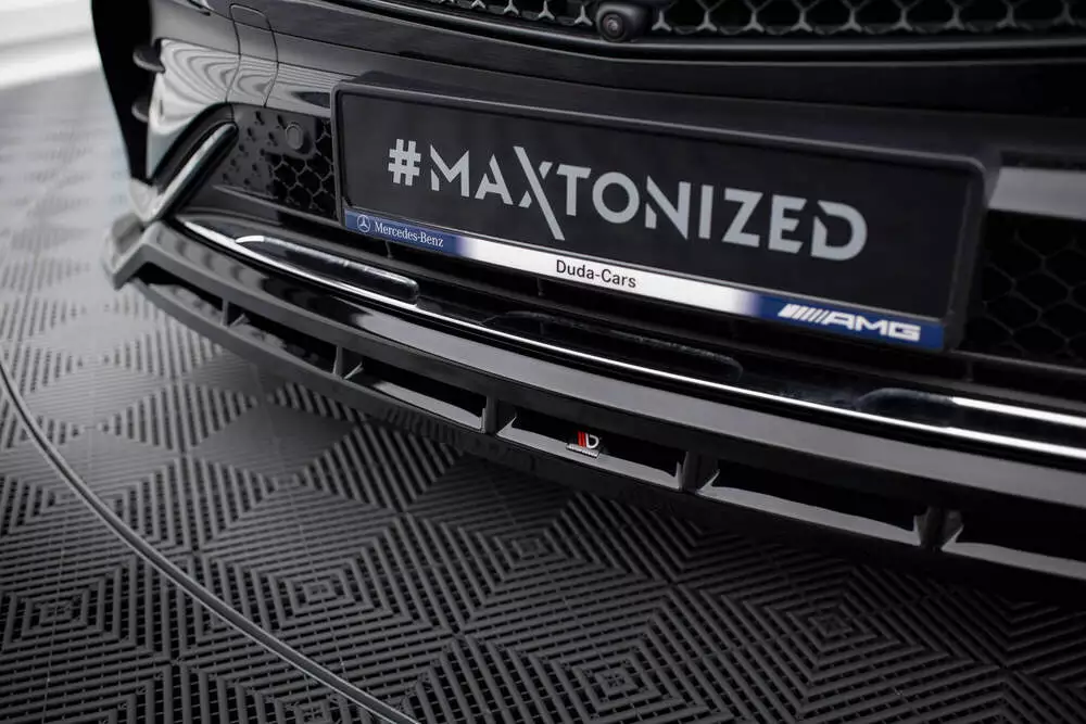 Front Splitter Mercedes-benz Glc Suv / Coupe Amg-line X254 / C254 - Image 3