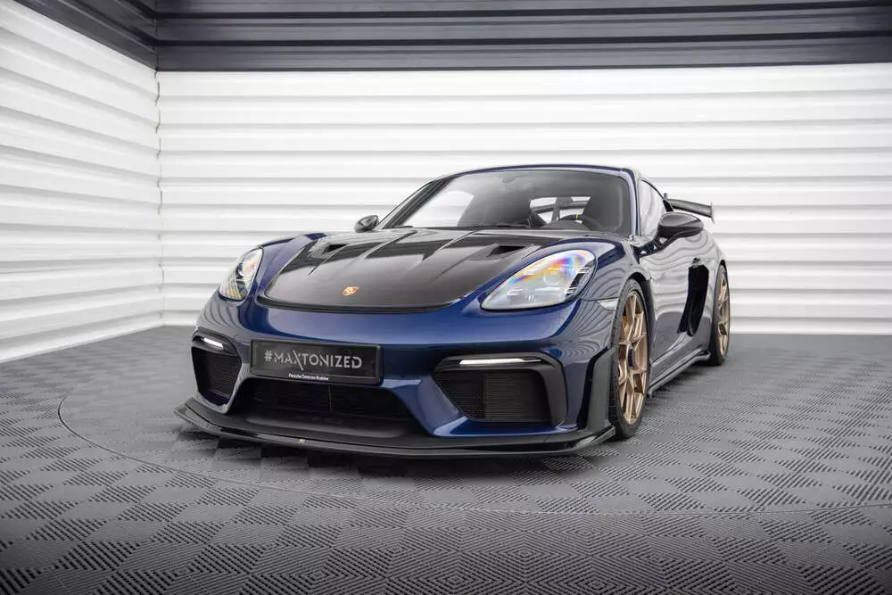 Front Splitter Porsche 718 Cayman Gt4 Rs 982c