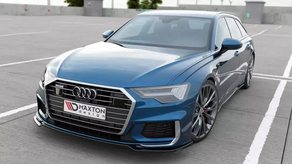 Front Splitter V.1 Audi A6 S-line / S6 C8 / C8 Facelift
