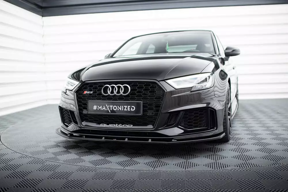 Front Splitter V.1 Audi Rs3 8v Fl Sedan