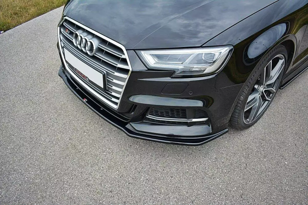 Front Splitter V.1 Audi S3 / A3 S-line Hatchback / Sportback 8v Facelift
