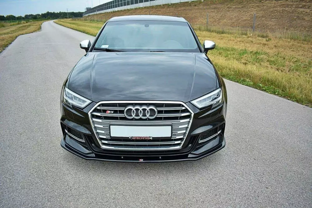Front Splitter V.1 Audi S3 / A3 S-line Hatchback / Sportback 8v Facelift - Image 2