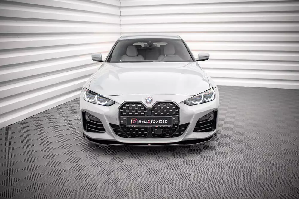 Front Splitter V.1 Bmw 4 / I4 Gran Coupe M-pack / M440i G26 - Image 2
