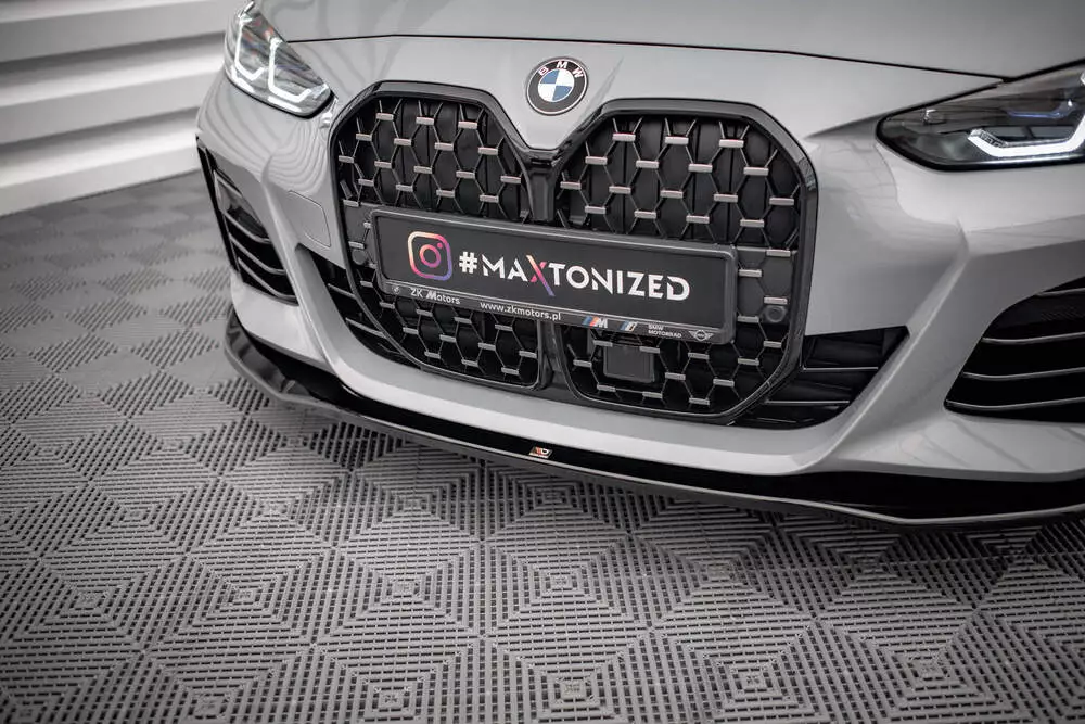 Front Splitter V.1 Bmw 4 / I4 Gran Coupe M-pack / M440i G26 - Image 3