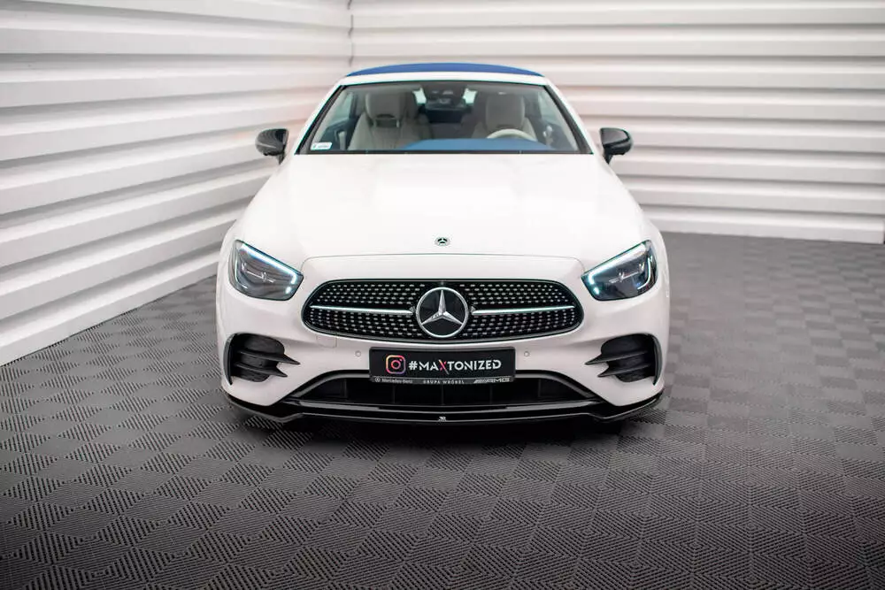 Front Splitter V.1 Mercedes-benz E-class W213 Coupe Facelift (C238 Facelift) / Cabriolet (A238 Facelift) Amg-line / 53 Amg - Image 2