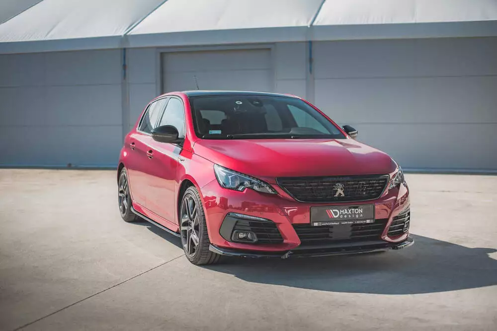 Front Splitter V.1 Peugeot 308 Gt Mk2 Facelift